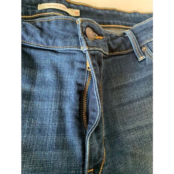 Levi's classic straight size 18W euc medium wash - Picture 8 of 12